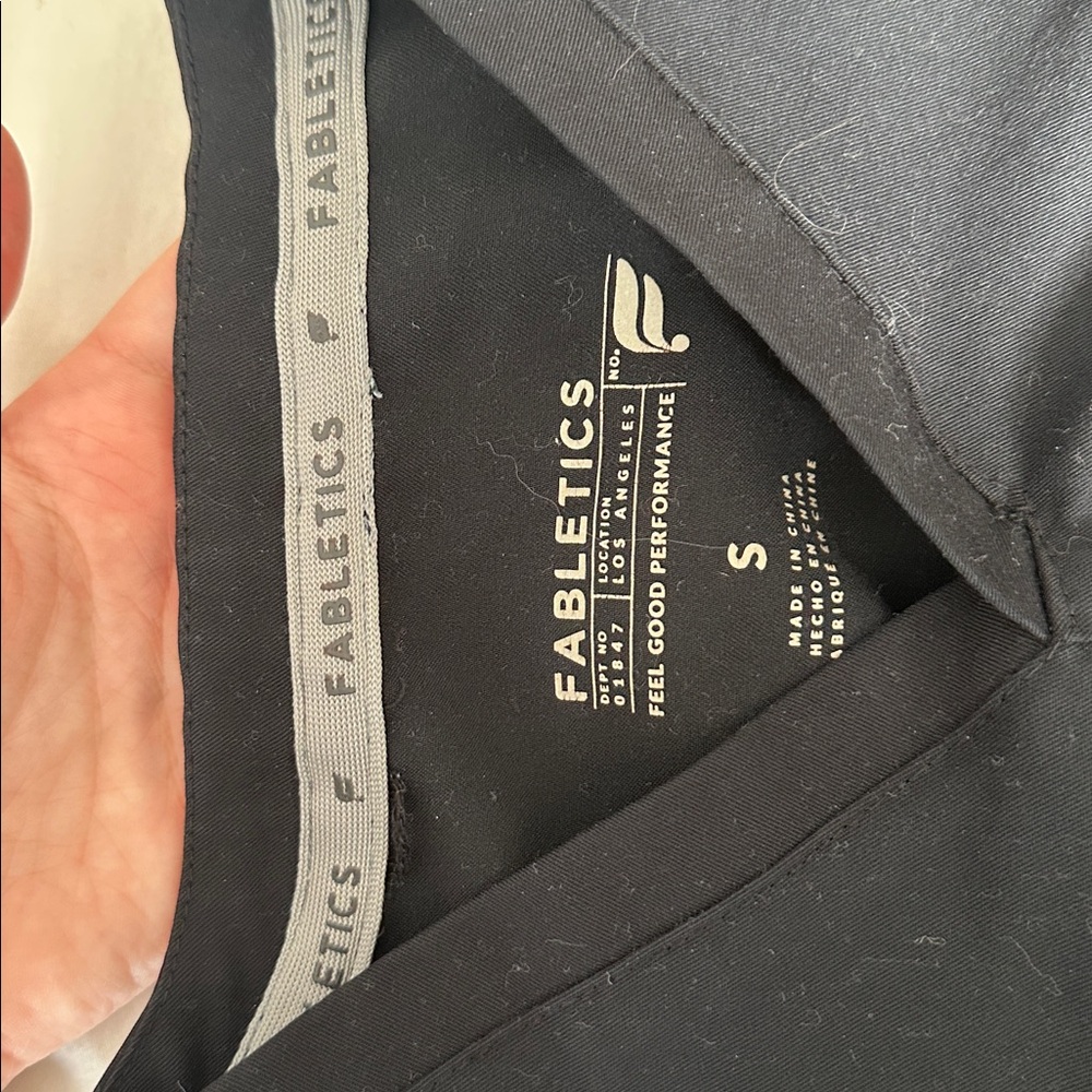 Fabletics Classic Black Scrub Set - image 3